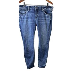 Silver Jeans Elyse Skinny Jeans Size 31 Denim Casual